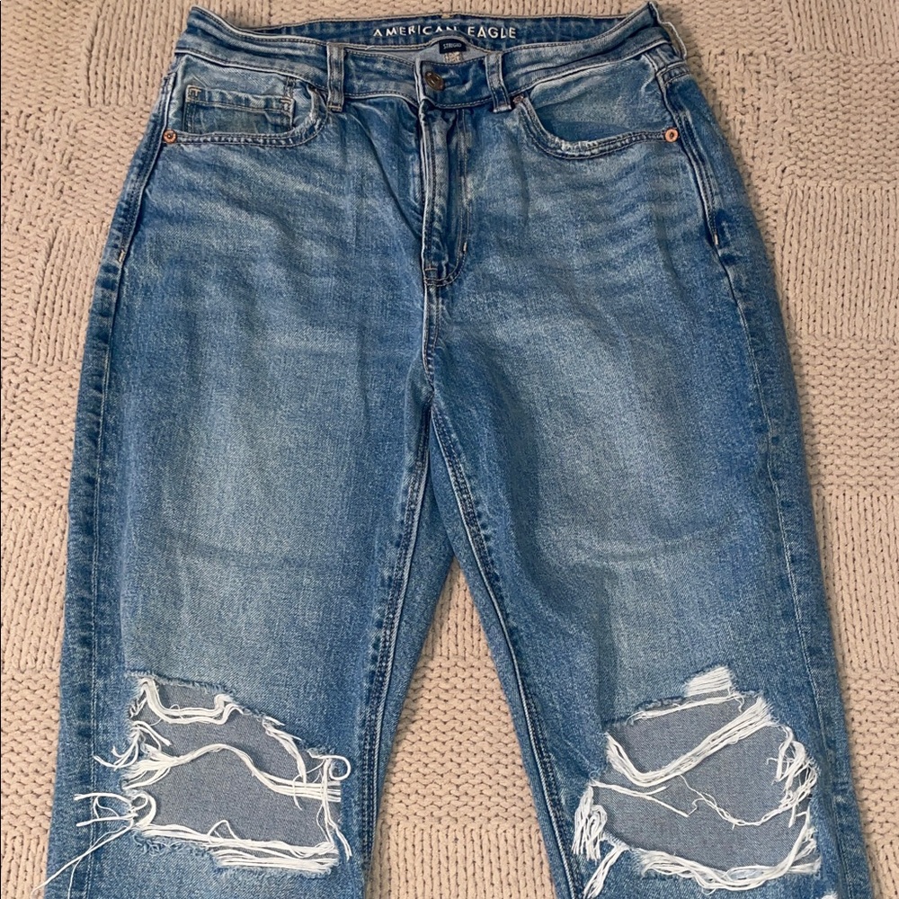 American Eagle Outfitters Blue Boyfriend Jeans